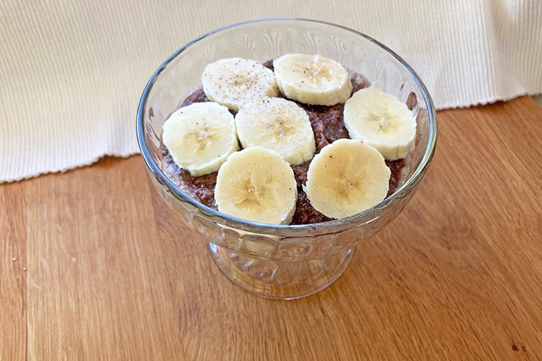 Veganes Bananentiramisu