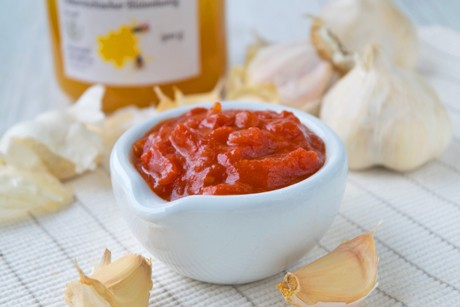 Tomaten-Honig-Sauce