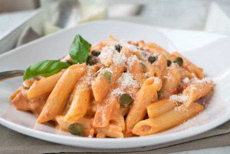 Tomaten-Kapern-Sauce
