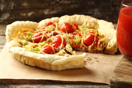 Paprika-Quiche