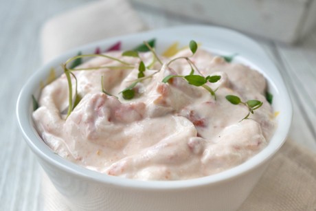 Tomaten-Schafkäse-Dip