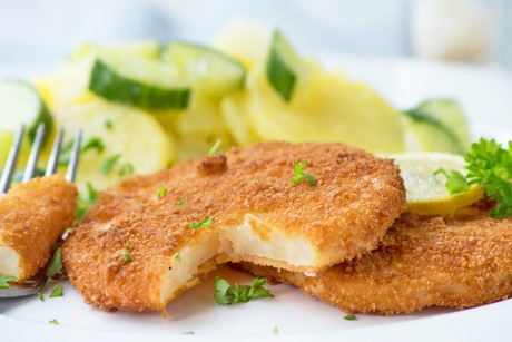 Sellerie à la Wiener Schnitzel