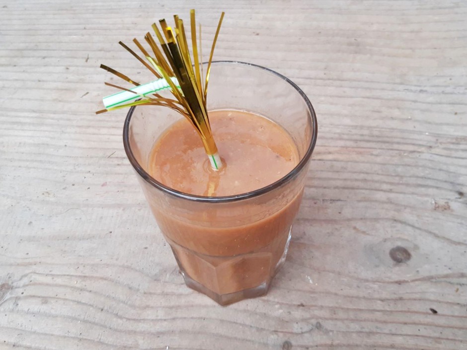 Smoothie mit Eierlikör