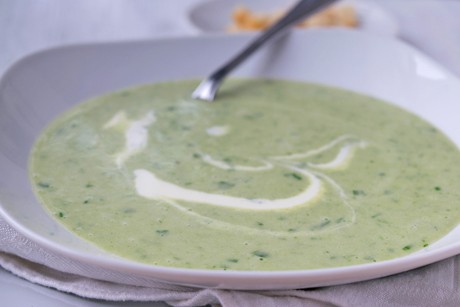 Kartoffel-Bärlauch-Suppe