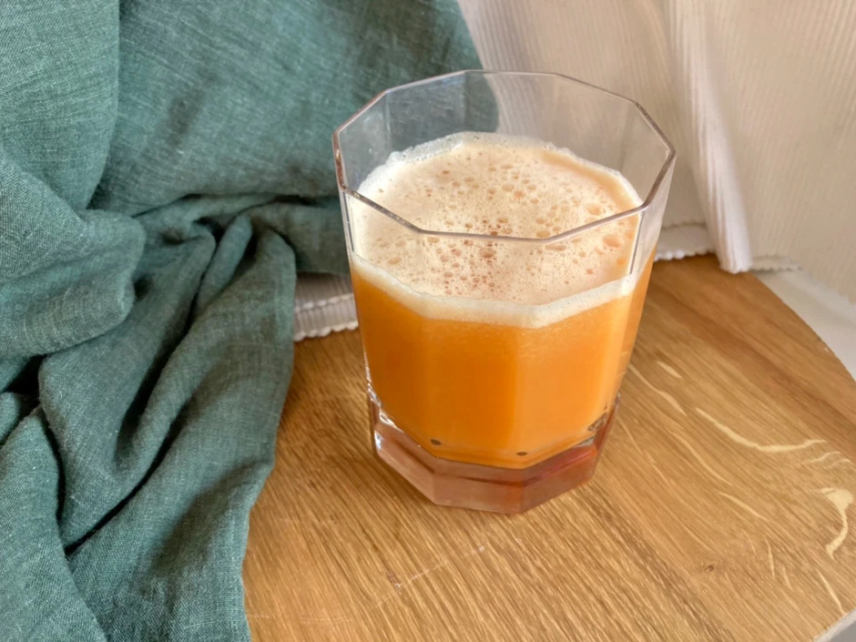 Kohlrabi-Karottensaft