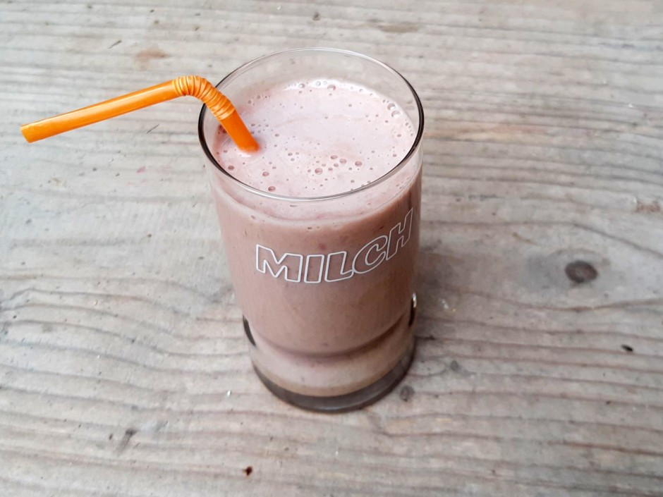 Obstkakao-Smoothie