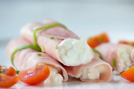 Schinkenröllchen