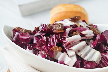 Radicchio mit Rosinen