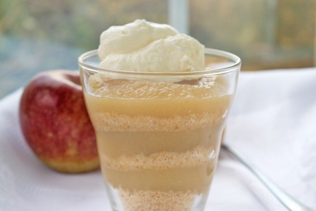 Apfelkuchen zum Schlürfen