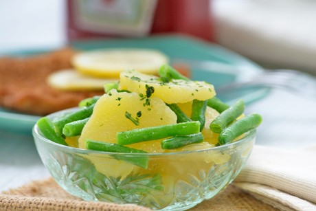 Kartoffel-Fisolen-Salat