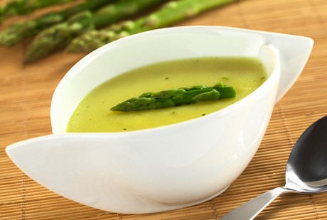 Spargelcremesuppe