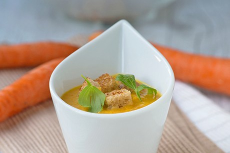 Karotten-Most-Suppe