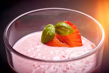 Fruchtige Topfen-Creme