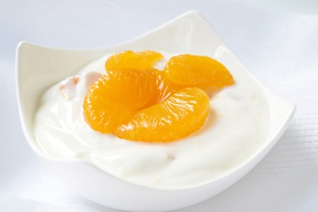 Topfen-Mandarinen-Creme