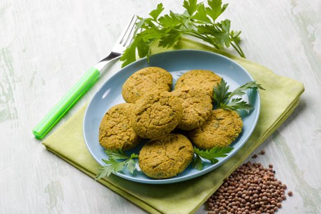 Linsen-Falafel