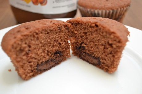Schokomuffins mit Nutellakern