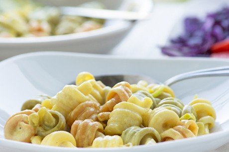 Curry-Pasta
