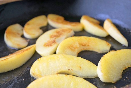 Glasierte Äpfel