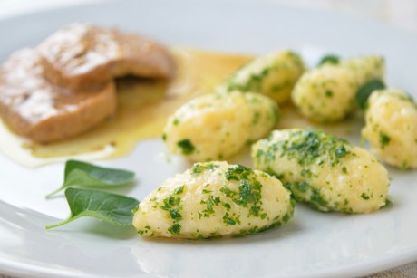 Kräuternockerl