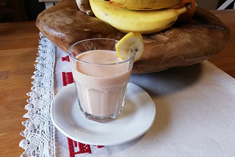 Ingwer-Bananen-Smoothie