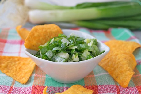 Frühlingszwiebel-Salsa