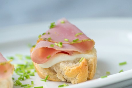 Ciabatta mit Schinken