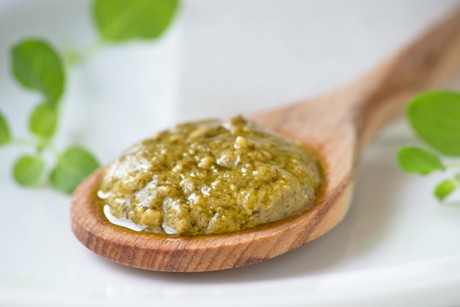 Koriander-Pesto