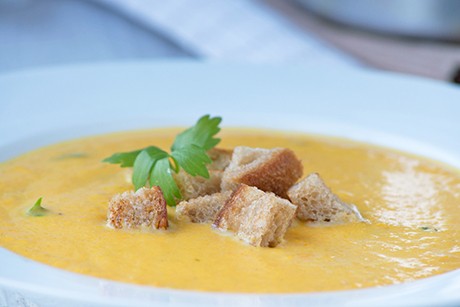 Karotten-Ingwer-Suppe