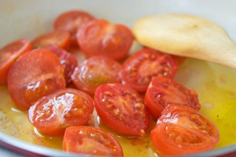 Glasierte Tomaten