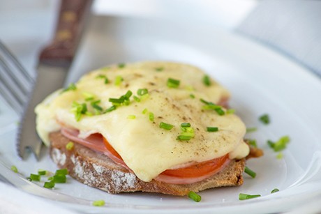 Überbackener Toast