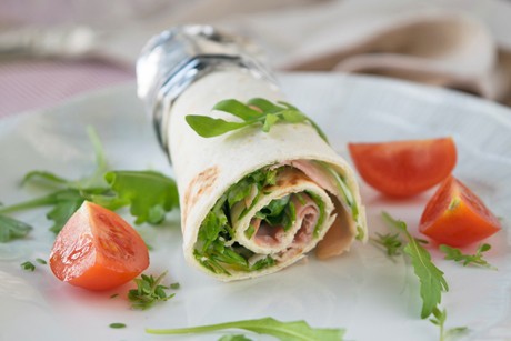 Schinken-Wrap