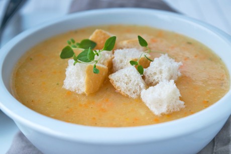 Cremesuppe ohne Schlagobers