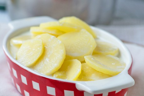 Veganer Kartoffelauflauf