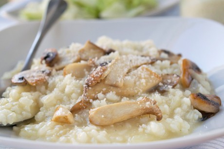 Risotto mit Schwammerln
