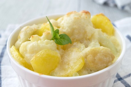 Gratin mit Milch