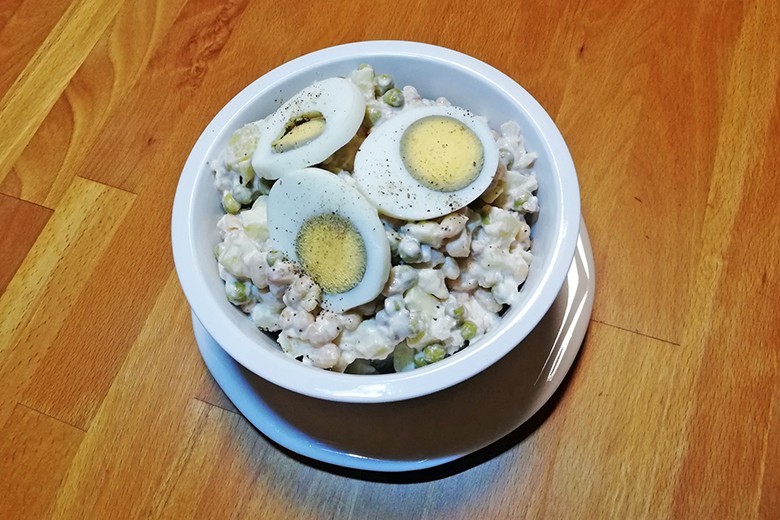 Heringsschmaus mit Bohnen