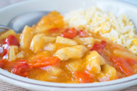 Huhn süß-sauer