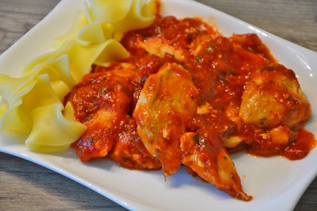 Geschnetzeltes vom Huhn
