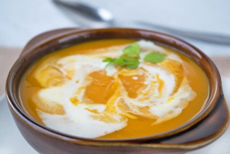Karotten-Kürbis-Suppe