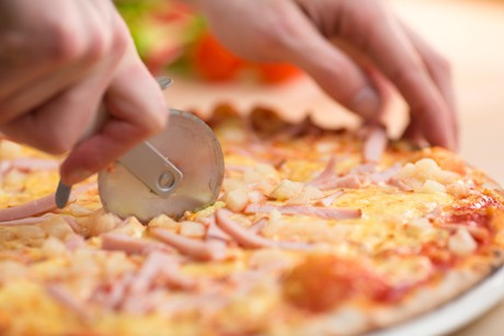 Pizza „Carbonara“