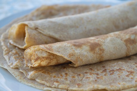 Dinkel-Schafmilch-Palatschinken