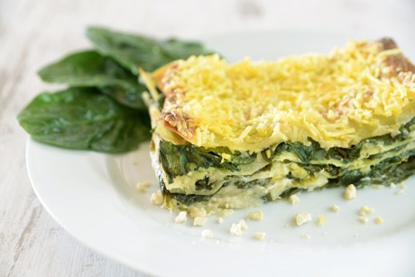 Lasagne mit Spinat