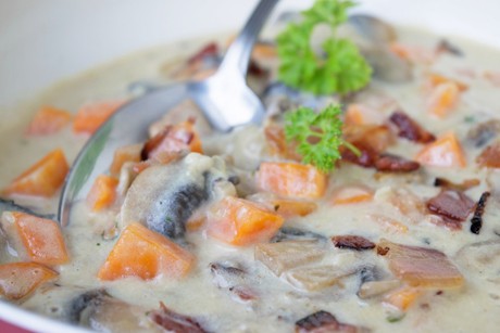 Karotten-Champignons-Gemüse