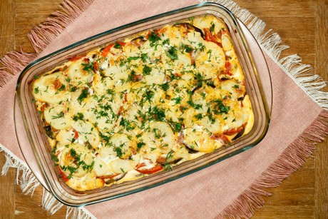 Moussaka mit Kartoffel