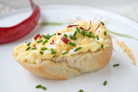 Scharfe Ei-Butter