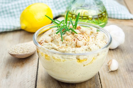 Knoblauch-Wasabi-Aufstrich