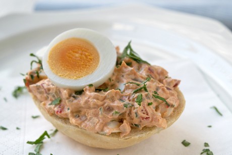 Paprika-Ei-Salat