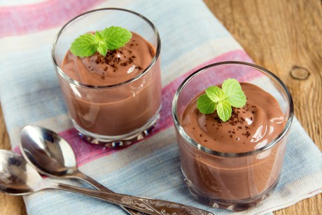 Pudding mit Reismilch