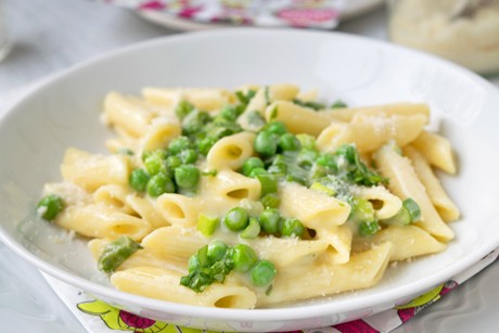 Penne Limone e Piselli