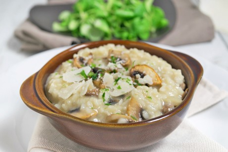Vegetarisches Pilzrisotto
